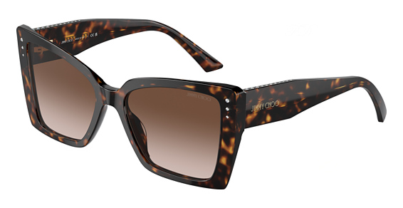 Jimmy Choo JC5001B - Havana, Plastic, Rectangle frame