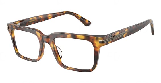 Emporio Armani EA3293U - Shiny Havana Brown, Plastic, Mixed Shapes frame