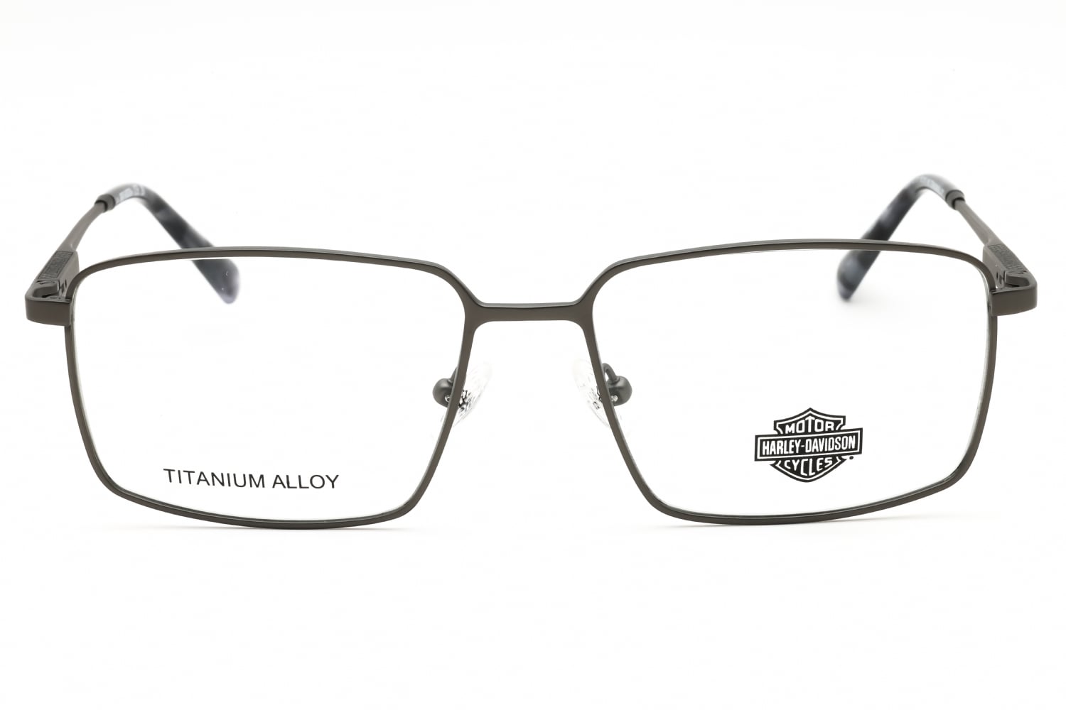 Harley Davidson HD50103 - Matte Light Nickeltin, Titanium, Rectangle frame