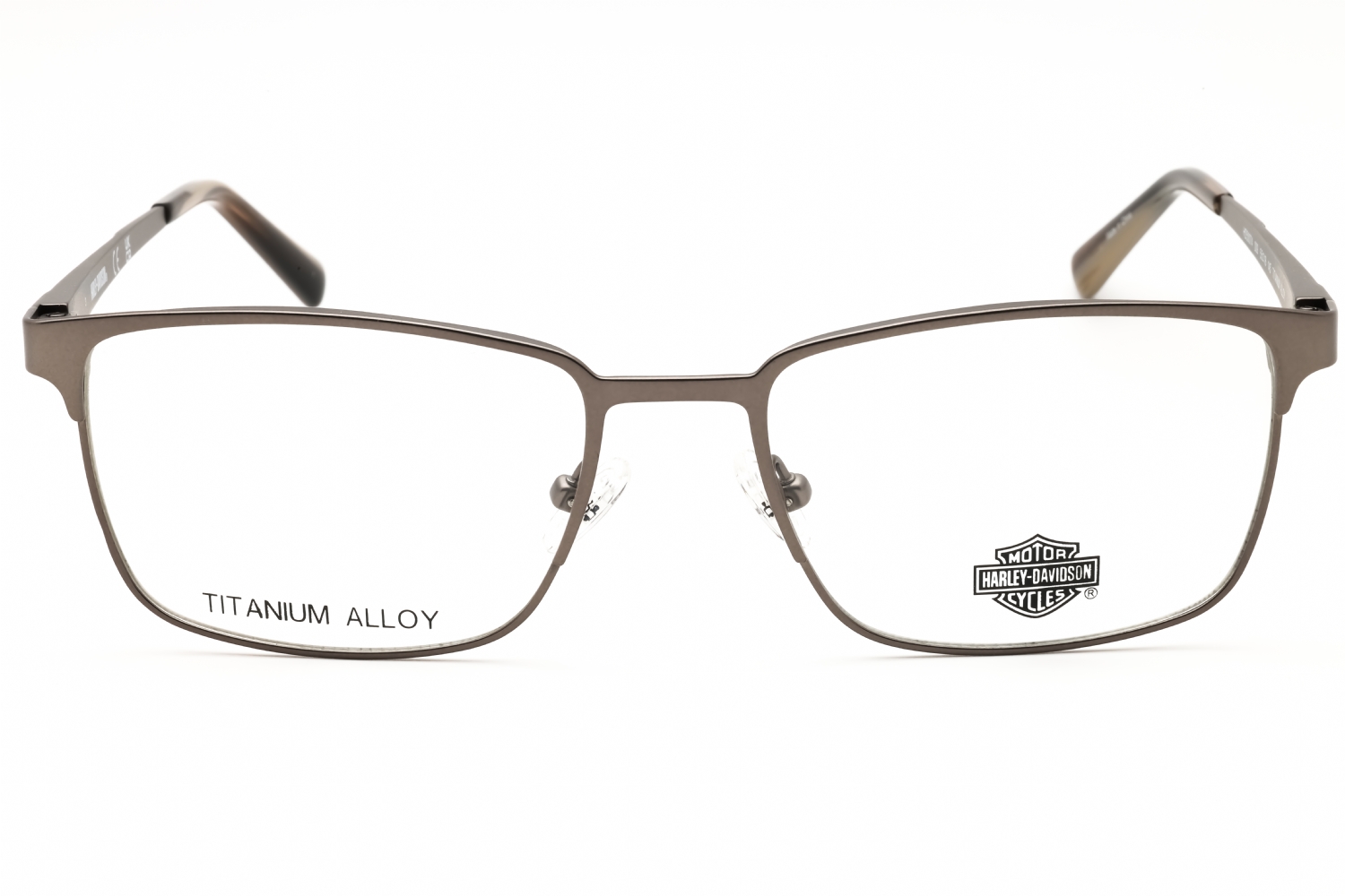 Harley Davidson HD50074 - Matte Gunmetal, Titanium, Rectangle frame