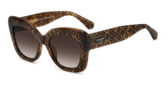 Kate Spade KS Kalie 2/G/S - 09qla Brown, Acetate, Rectangle frame