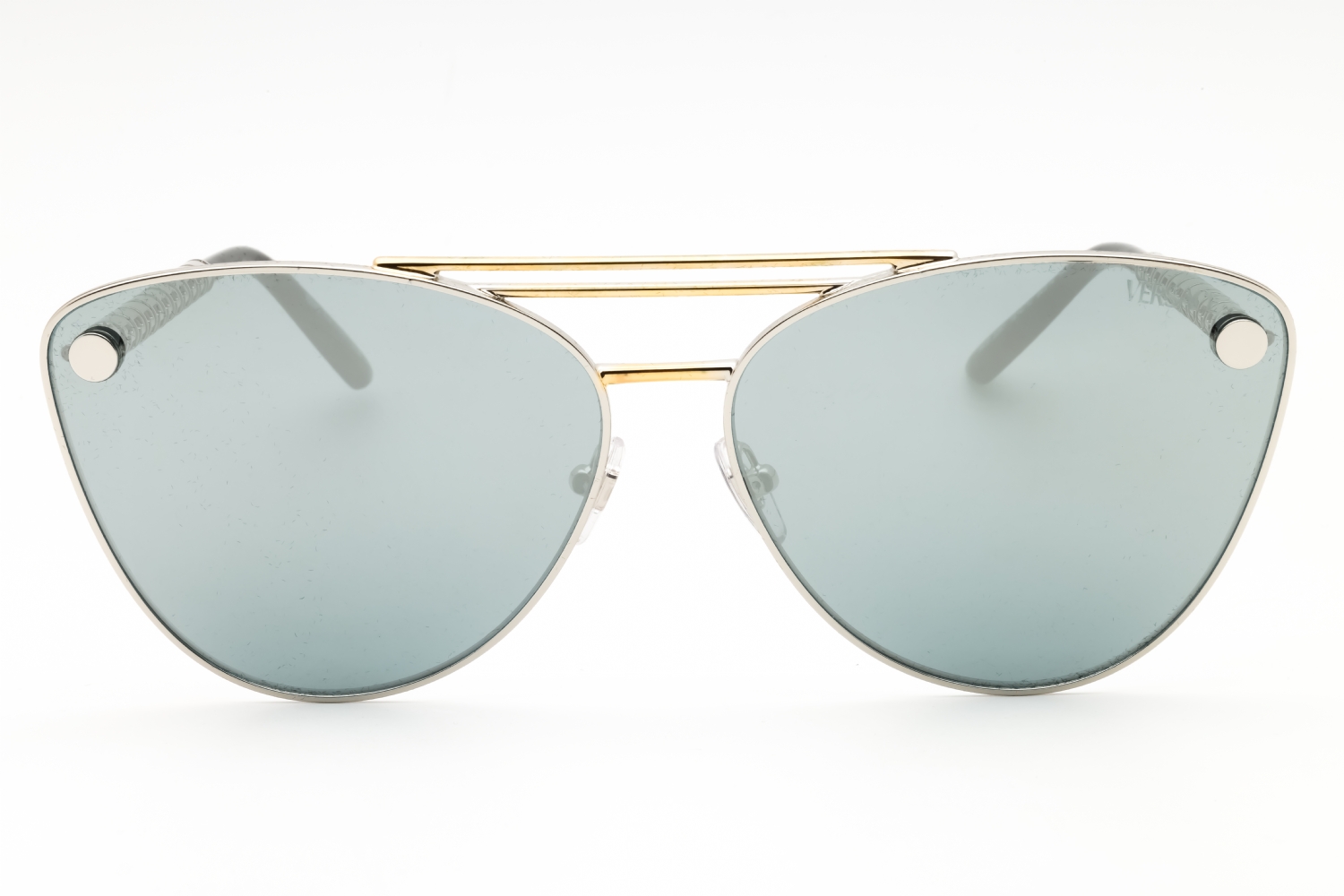 Versace 0VE2267 - Silver/gold, Metal, Cat Eye frame