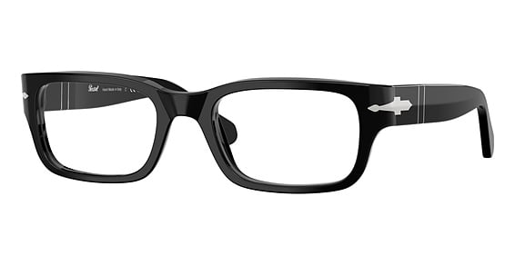 Persol PO3399V - Black, Plastic, Rectangle frame