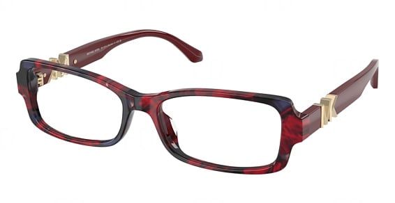Michael Kors MK4201U BIG SUR - Merlot Camo Tortoise, Plastic, Mixed Shapes frame
