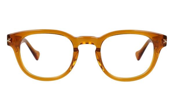 KITS Orion - Orange Caramel, Acetate, Round frame
