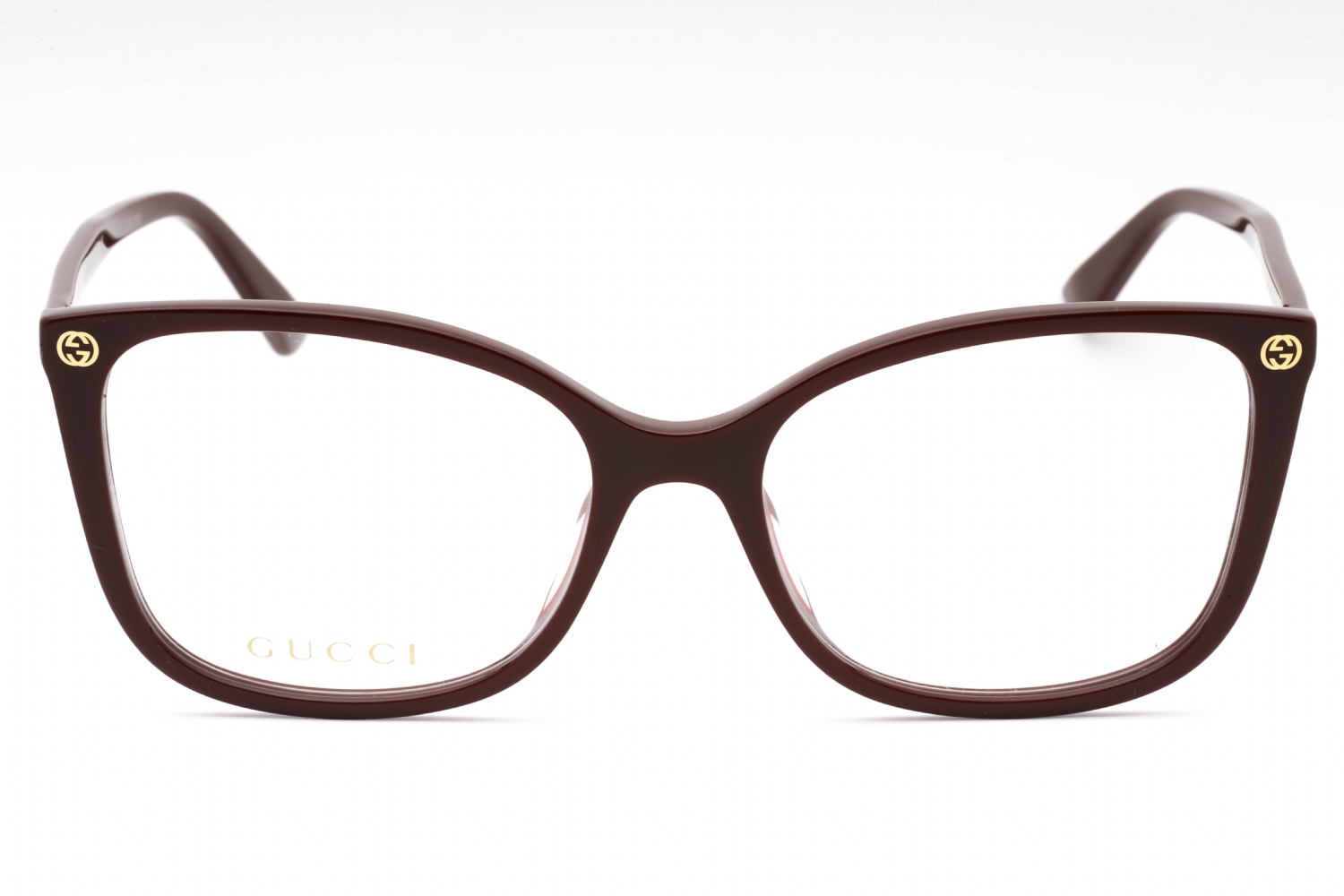 Gucci GG0026O - Burgundy, Acetate, Rectangle frame