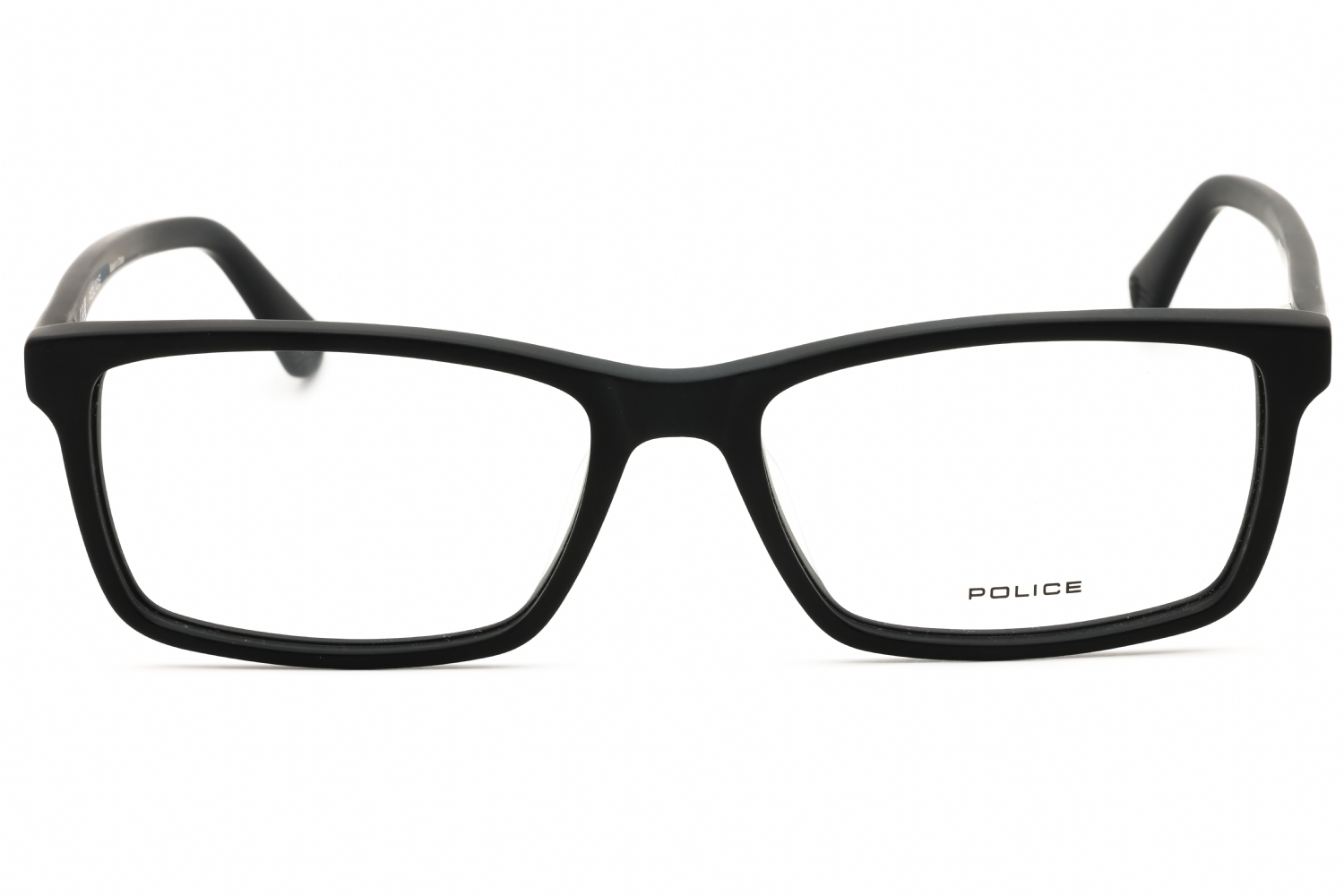 Police VPLN82 - Matte Black, Acetate, Rectangle frame