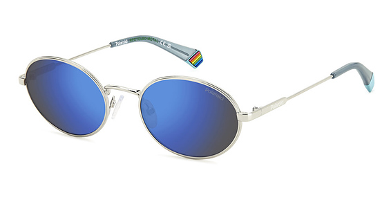 Polaroid PLD 6228/S/X - 0105x Palladium, Stainless Steel, Oval frame