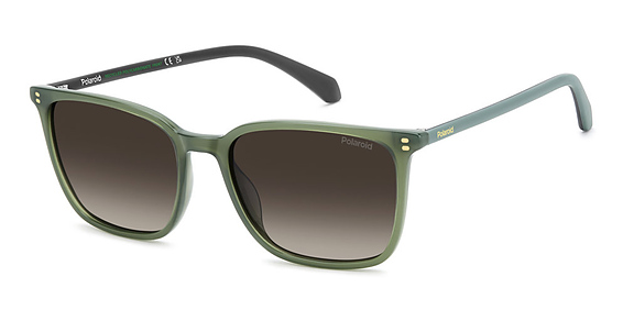 Polaroid PLD 4207/S/X - 1edla Green, Plastic, Rectangle frame