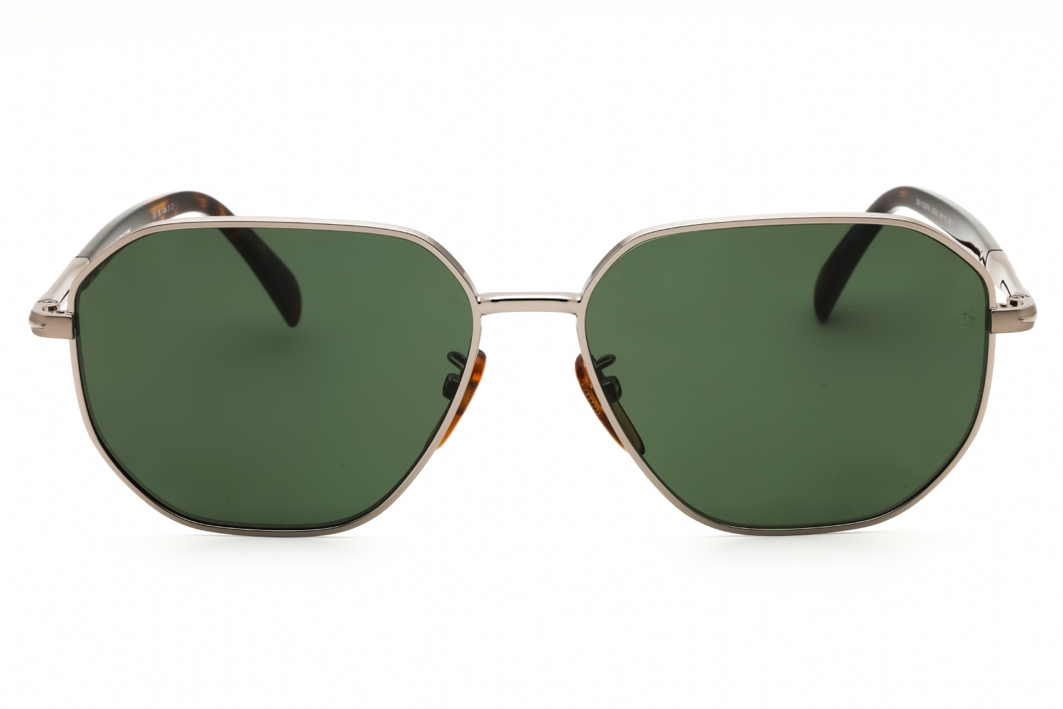 David Beckham DB 1132/F/S - Dark Ruthenium Havana, Metal, Oval frame