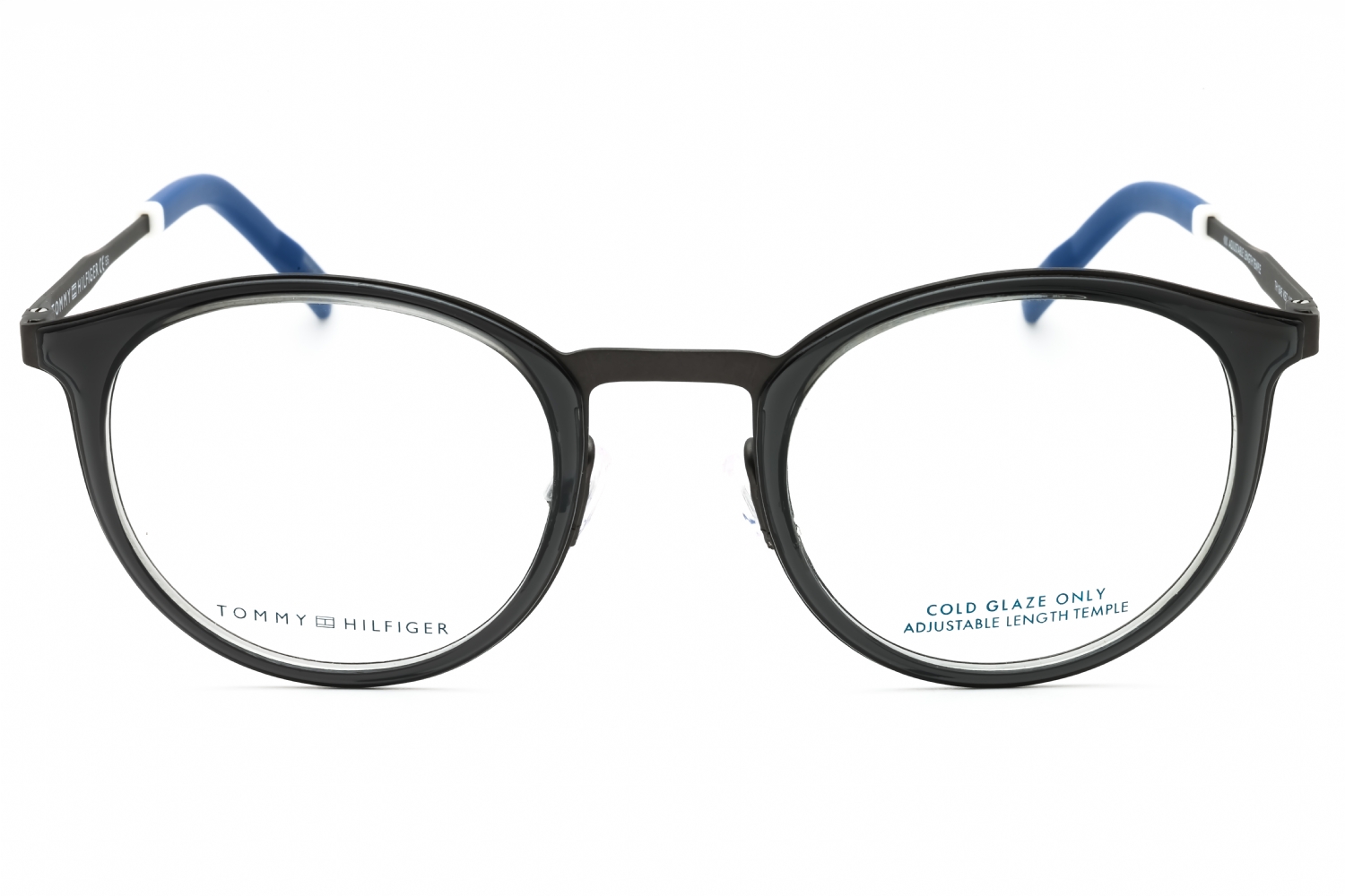 Tommy Hilfiger TH 1845 - Grey, Metal, Round frame