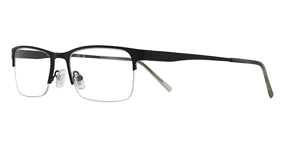 Elasta E 3133 - Matte Black, Stainless Steel, Rectangle frame