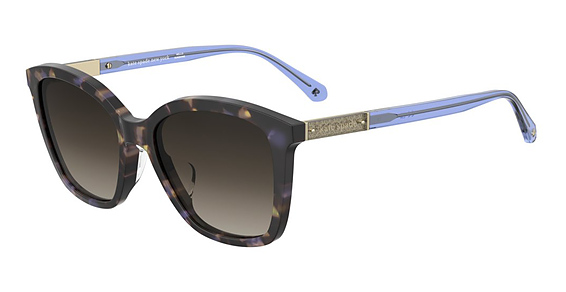 Kate Spade Reena/F/S - 5muha Hvn Multi, Acetate, Rectangle frame