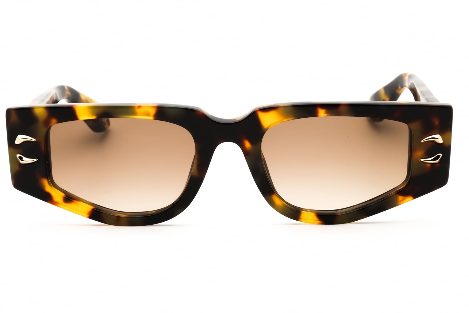 Roberto Cavalli SRC057M - Matt Yellow Havana, Acetate, Oval frame