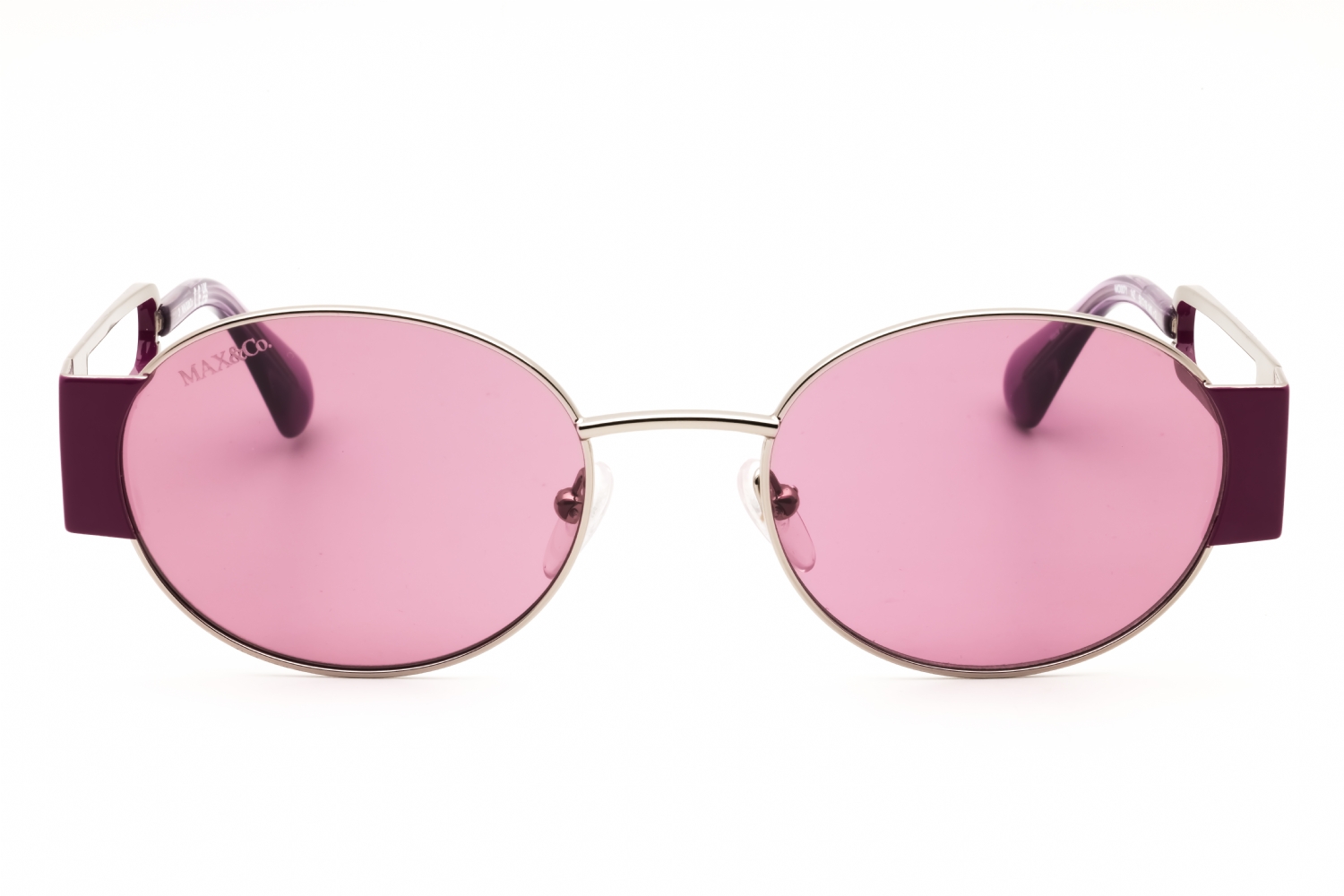 Max & Co MO0071 - Shiny Light Ruthenium, Metal, Oval frame
