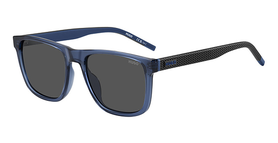 HUGO HG 1391/G/S - Pjpir Blue, Plastic, Rectangle frame