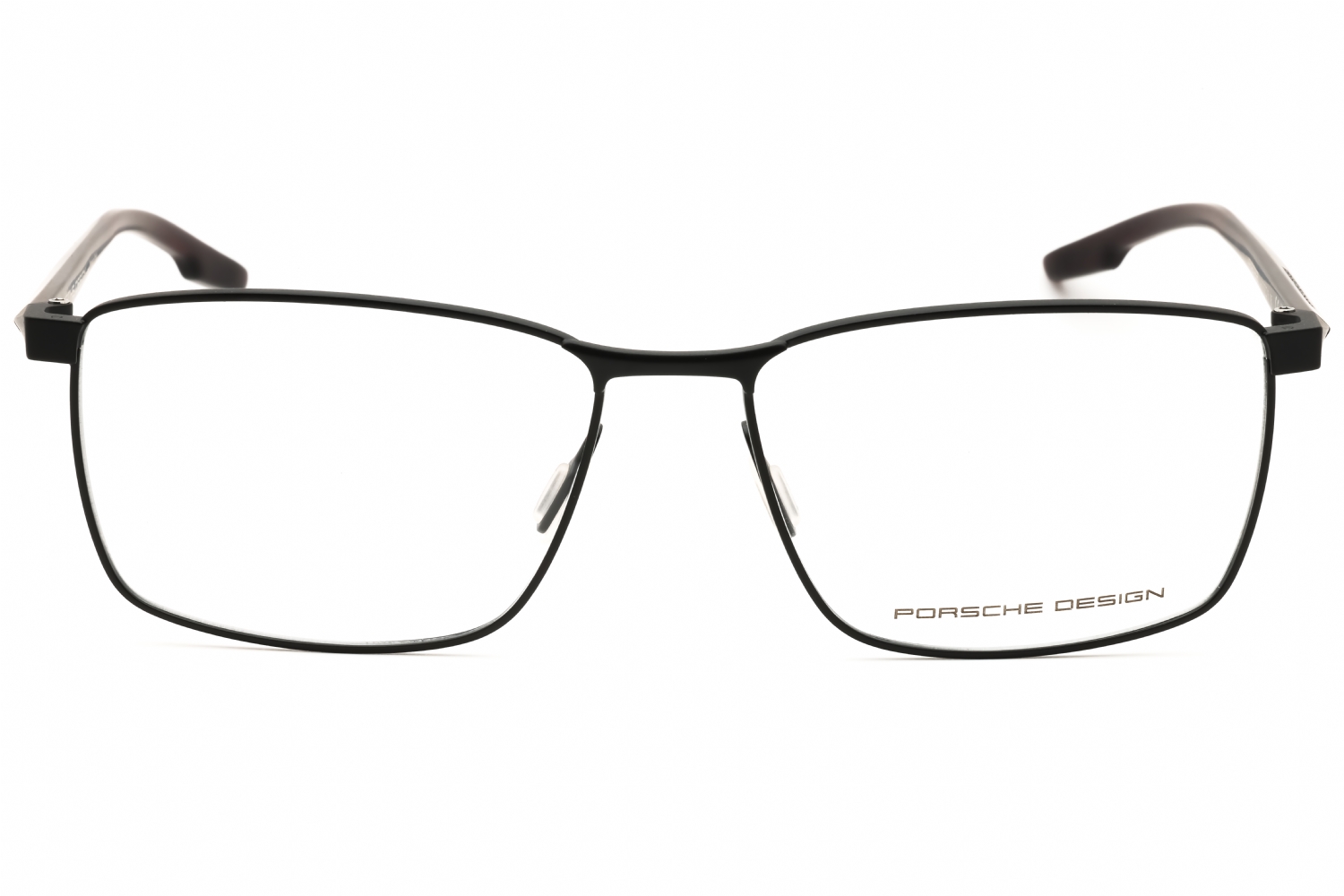 Porsche P8733 - Black, RED, Metal, Rectangle frame