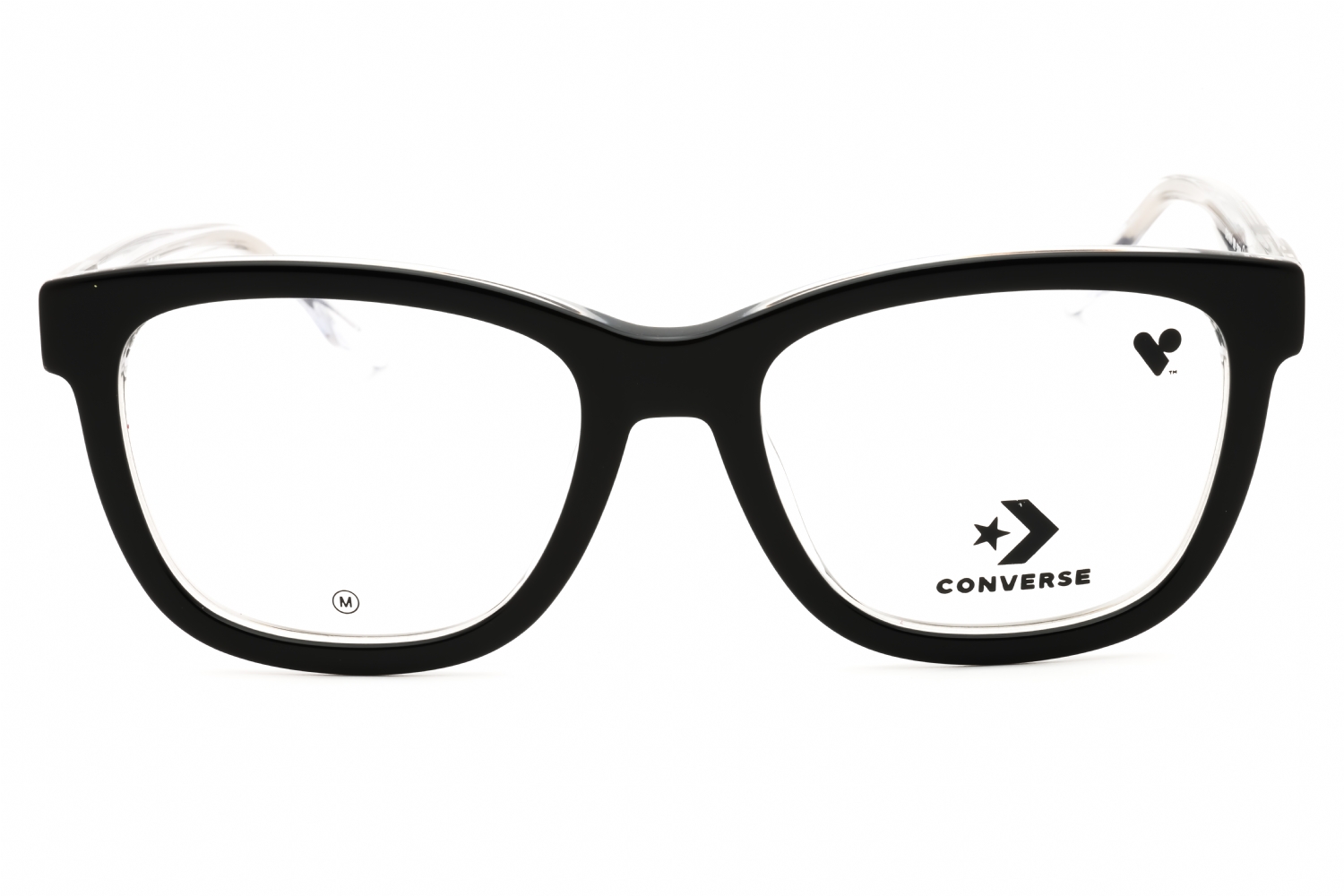 Converse CV5118N - Black/crystal Laminate, Acetate, Rectangle frame