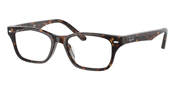 Ray-Ban RX5345D - Dark Havana, Plastic, Oval frame