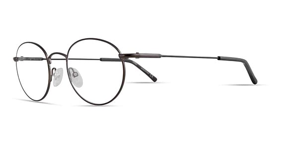 Elasta E 3900 - Black Ruthenium, Stainless Steel, Mixed Shapes frame