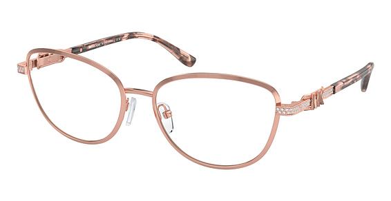 Michael Kors MK3076B CORDOBA - Rose Gold, Metal, Oval frame