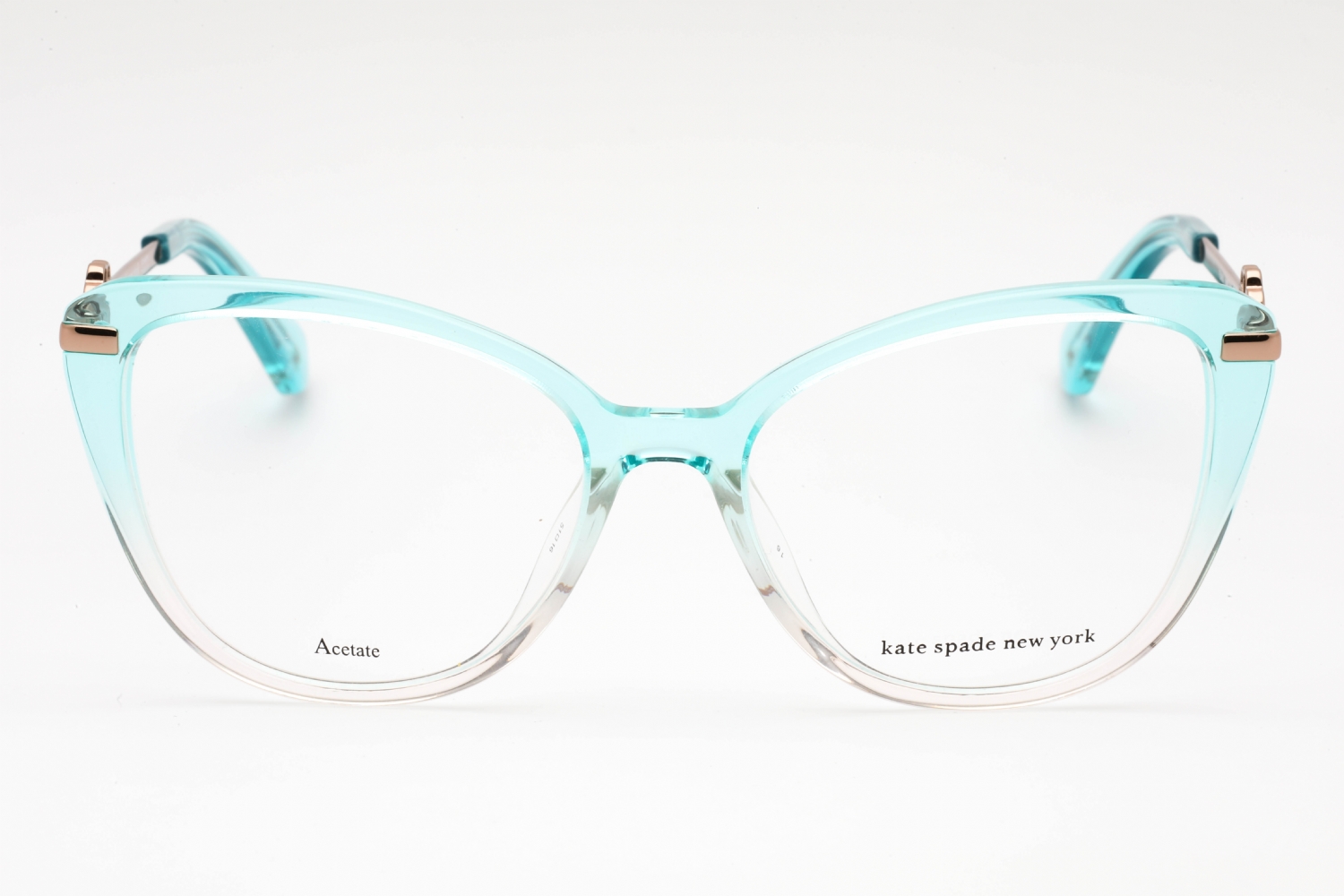 Kate Spade FLAVIA - Green Pink, Mixed Materials, Cat Eye frame