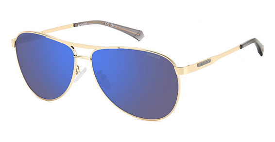 Polaroid PLD 2160/G/S/X - J5g5x Gold, Stainless Steel, Aviator frame