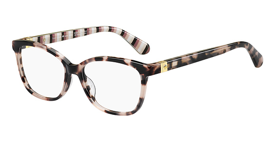 Kate Spade Emilyn - Pink Havana, Acetate, Rectangle frame