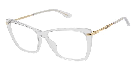 Stuart Weitzman WZN 1017/G - Crystal, Acetate, Rectangle frame
