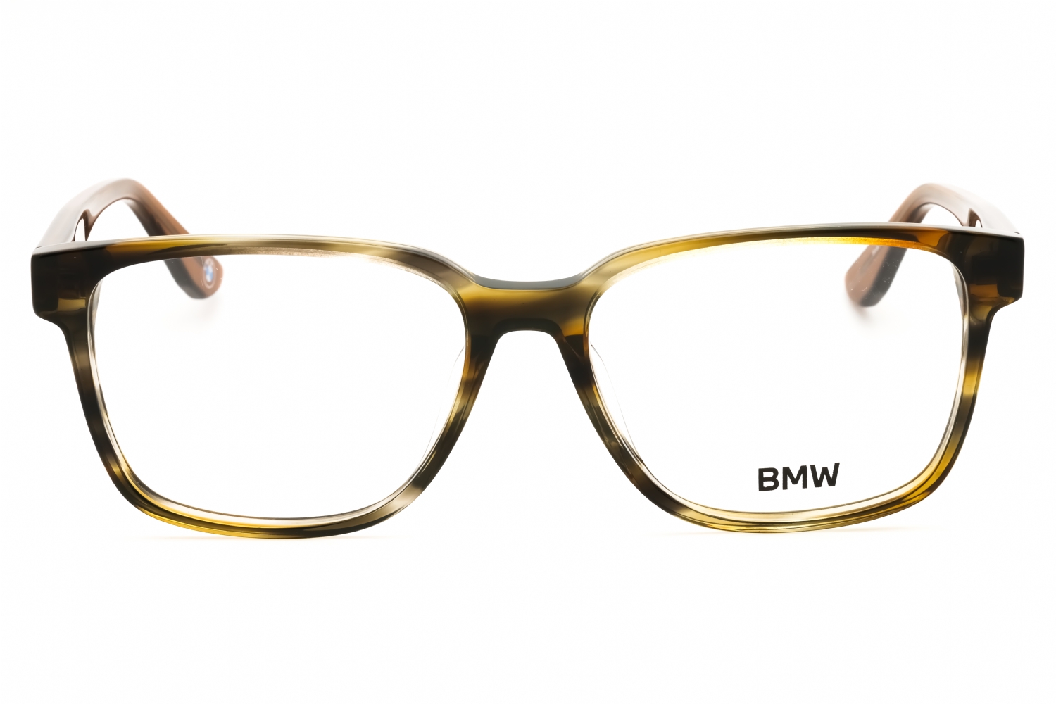 BMW BW5080-H - Shiny Light Brown, Acetate, Rectangle frame