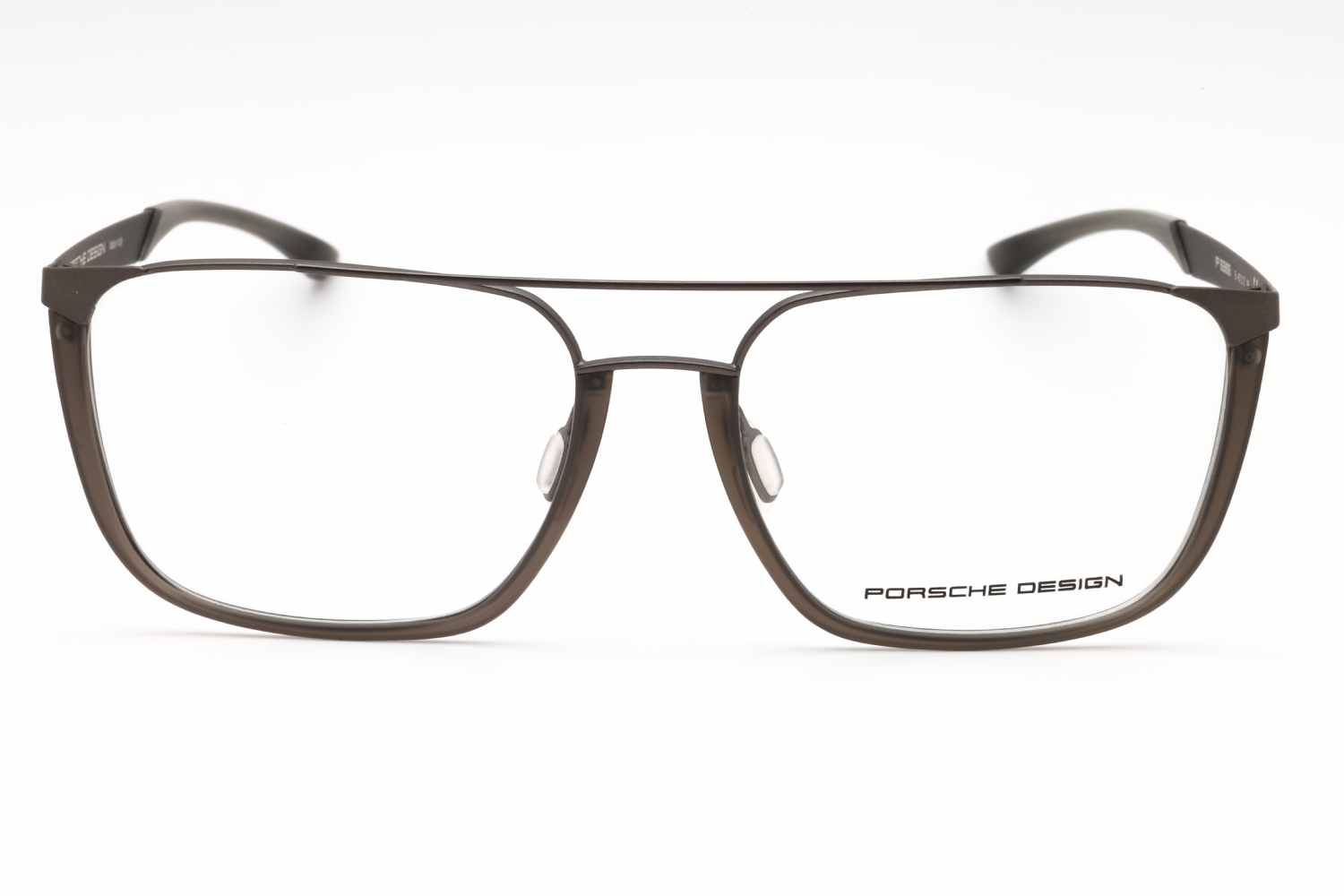 Porsche P8388 - Grey Metal Grey, Acetate, Rectangle frame