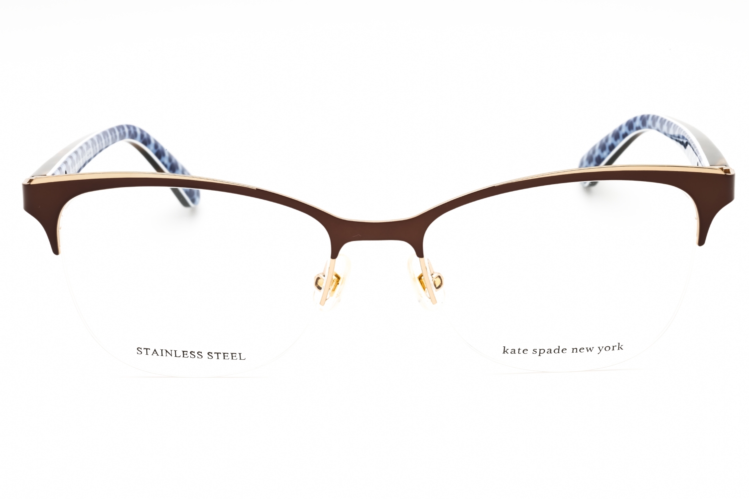 Kate Spade BRIEANA - Brown, Metal, Rectangle frame