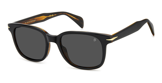 David Beckham DB 1177/S - Blk Str Bw, Plastic, Rectangle frame