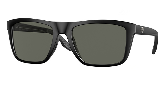 Costa Del Mar 6S9107 MAINSAIL - Matte Black, Acetate, Rectangle frame