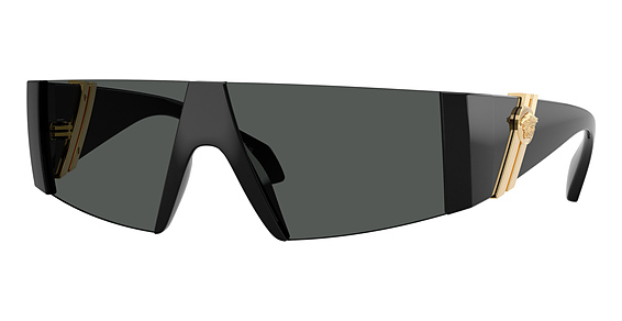 Versace VE4516 - Black, Acetate, Wrap-Around frame