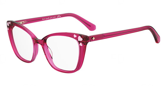 Kate Spade KS Caris 2 - Crystal Pink, Acetate, Rectangle frame