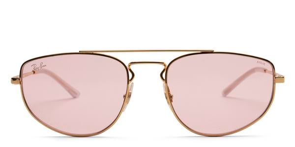 Ray-Ban RB3668 - Gold, Metal, Aviator frame