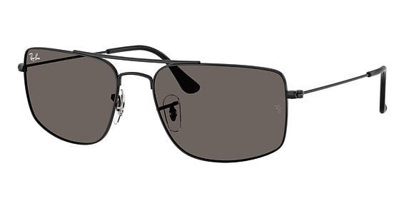 Ray-Ban RB3779 EXPLORER 3 - Black, Metal, Rectangle frame