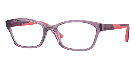 Vogue Junior VY2024 - Transparent Violet, Acetate, Oval frame