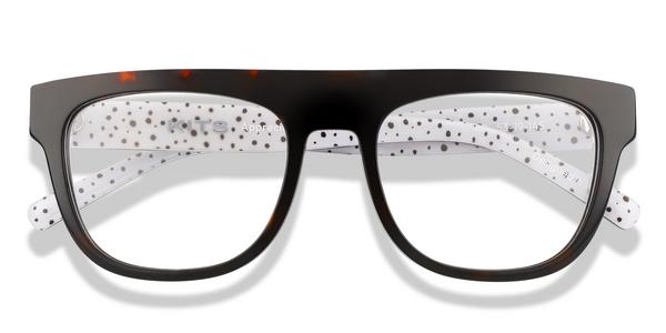 KITS Williams Primo - Havana/Dots, Acetate, Flat-Top frame