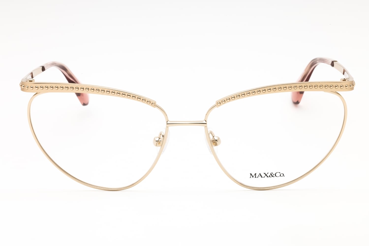 Max & Co MO5136 - Pale Gold, Metal, Cat Eye frame