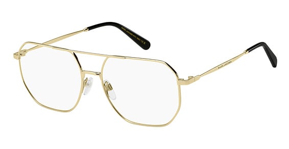Marc Jacobs Marc 832 - Gold, Stainless Steel, Rectangle frame