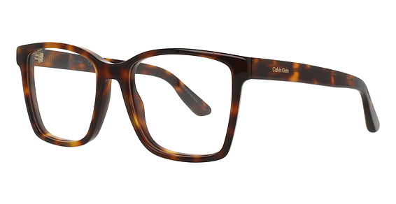 Calvin Klein CK25516 - Havana, Plastic, Rectangle frame