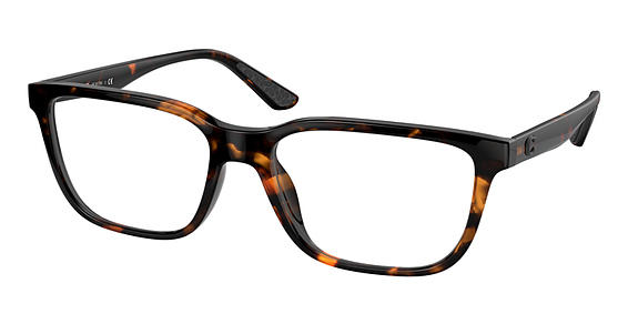 COACH HC6170U C2108 - Dark Tortoise, Acetate, Rectangle frame