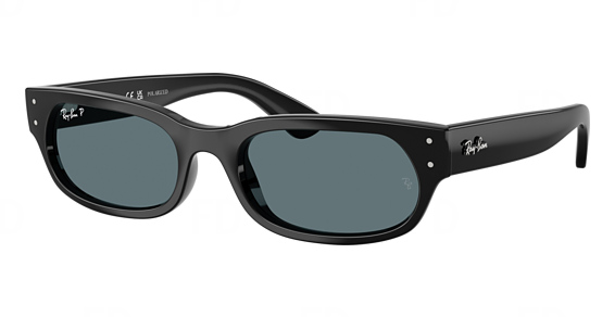 Ray-Ban RB2236F - Black, Plastic, Mixed Shapes frame