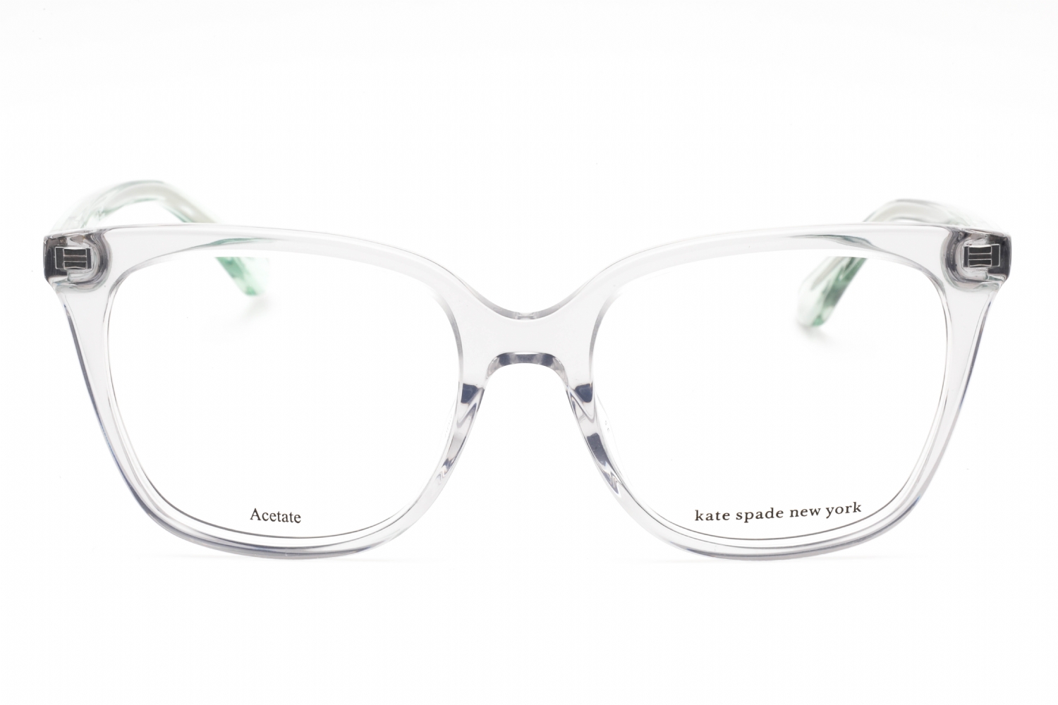 Kate Spade Alessandria - Transparent Grey, Plastic, Rectangle frame