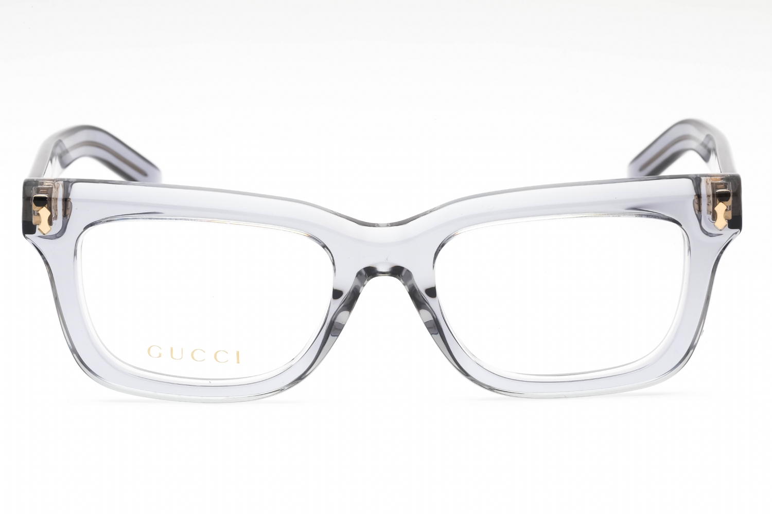 Gucci GG1522O - Transparent Grey, Acetate, Rectangle frame