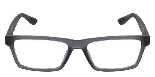 Puma PU0487O - Grey, Plastic, Rectangle frame