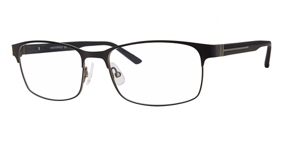 Chesterfield CH 88XL - Matte Black, Stainless Steel, Rectangle frame