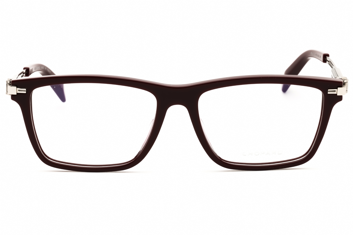 Chopard VCH357 - Shiny Burgundy, Acetate, Rectangle frame